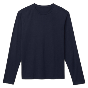 T-shirt uni pour homme, col rond, 100% coton, noir, Teelack T, vente en gros OEM 2021, nouveau modèle. - Product Image 2