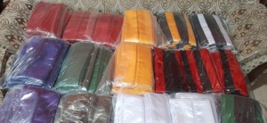 Cinturones de Karate de Seda Satén Lisa Personalizados con Vista de Águila, Alta Calidad, Uso Regular, Todos los Colores y Tamaños, 300cm X10cm - Product Image 4