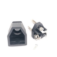 Amerikanischer 3-Poliger 15A Stecker-Einsatz USA 5-15P Stecker Männlicher Anschluss DIY Zerlegbarer Typ B Netzstecker