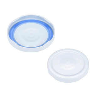 Capuchon métallique torsadé, acier inoxydable 58mm - Product Image 1