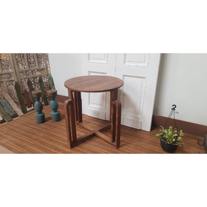 Mesita de noche de madera de teca antigua, muebles de lujo versátiles para el hogar, Hotel, dormitorio, sala de estar, apartamento al aire libre, uso de lavandería - Product Image 5