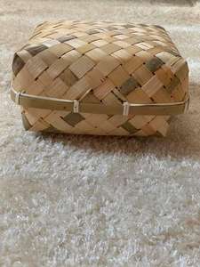 Cesta de bambú artesanal, cesta de bambú Natural para regalo, venta al por mayor, Vietnam - Product Image 3