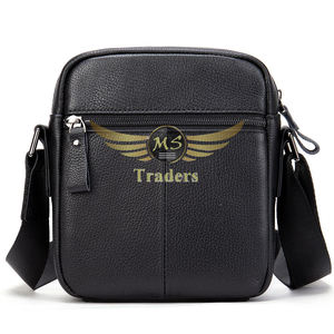 2021 nuevo bolso de mensajero Vintage de cuero genuino bolso de hombro de cuero de vaca Casual Unisex bandolera - Product Image 2