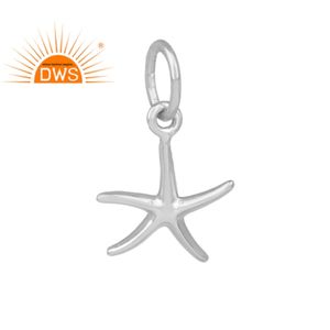 Colgante de Plata de Ley 925 Hecho a Mano con Forma de Estrella, Joyería Sencilla para Boda, Unisex, Diseño Clásico para Mujer - Product Image 1