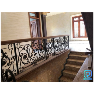Barandilla de escalera de Metal para interiores, Barandilla de escalera de lujo, los mejores diseños - Product Image 5