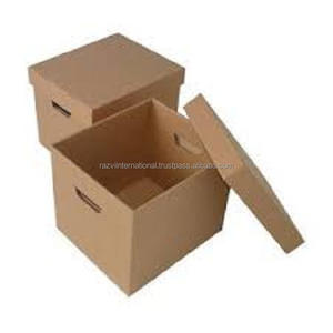 Boîte ondulée brune 5/7 couches faite à la main - Product Image 4