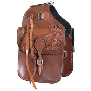 Sac de selle pour cheval en cuir de haute qualité, fabriqué à la main par des artisans qualifiés, marque LLT, logo personnalisé, durable, taille personnalisable - Product Image 4