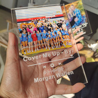 Tik Tok Album Photo chanson couverture Plaques de musique support personnalisé Photo cadeau Plaque acrylique Spotify