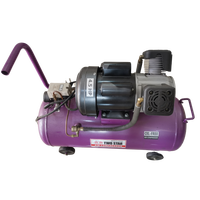 Mini compresseur d'air Portable à double tête, 220V, haute efficacité, Cycle robuste, haute qualité, sans huile, avec réservoir de 50 l