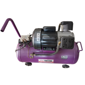 New Launch 220V Hiệu Quả Cao Chất Lượng Cao 4.5HP Dầu Miễn Phí Twin Heads Xách Tay Mini Máy Nén Khí Với 50 Lít Tank - Product Image 5