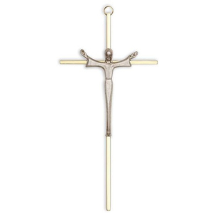 Colgante de pared niquelado para iglesia, suministros de Iglesia, Brassworld, India - Product Image 1
