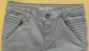 Jeans de Algodón Ligeros Casuales para Adolescentes, de Marca de Alta Gama, Corte Recto Ajustado, Cintura Elástica, Teñidos - Product Image 3