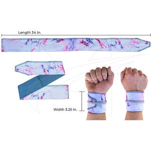 Strength Wraps with <b>Thumb</b> Loop Weightlifting Strap <b>Support</b> for <b>Wrist</b> Wraps - Product Image 1