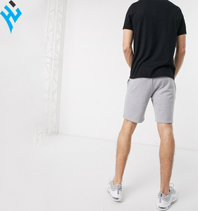 Short de jogging Anti-peluche pour hommes, culotte de sport personnalisés, broderie, taille élastique, personnalisé - Product Image 3