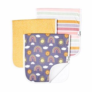 Bavoirs pour bébé ultra doux personnalisés 100% coton biologique tissu pour burp alimentation unisexe nouveau-né logo personnalisé - Product Image 2