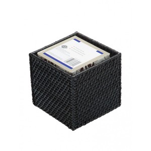 กล่องทิชชู่สี่เหลี่ยมหวายธรรมชาติ14x14x14,กล่องกระดาษทิชชู่สานสำหรับตกแต่ง - Product Image 2