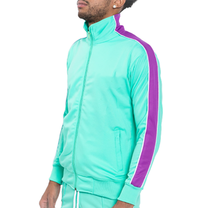 Traje de correr apilado para hombre, ropa de gimnasio para trotar, de nailon y algodón - Product Image 5