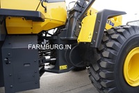 Mini Skid Steer Loader beroda JC45G 700kg 50HP 0.4cbm Bucket lampiran 35 ton berat operasi inti termasuk gigi Motor mesin