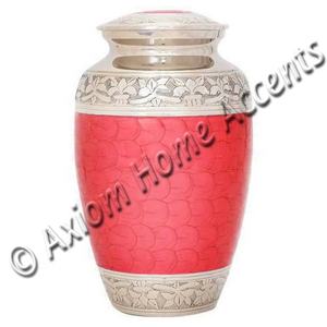 โกศงานศพโลหะสีแดงสำหรับผู้ใหญ่,โกศฝังศพทองเหลืองคลาสสิกสำหรับขี้เถ้ามนุษย์ผู้ใหญ่โดยสำเนียงบ้านสัจพจน์ - Product Image 1