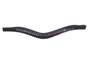 สายคาดคิ้วเพชรปรับแต่งได้สำหรับการขี่ม้าหนังม้าที่ทนทานและมีคุณสมบัติทนทาน - Product Image 2