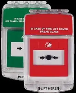 アラームアクリル素材の高保護Mcp保護カバー火災警報コントロールパネル保護カバー通話P用