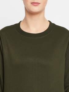 ชุดวอร์มผ้าฟลีซผ้าฝ้าย2ชิ้นสำหรับผู้หญิงชุดวอร์มคอกลมคอกลมสำหรับฤดูใบไม้ร่วงฤดูหนาวชุดวิ่งชุดวอร์มไซส์พิเศษ - Product Image 5