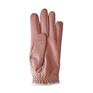 Gants de golf en cuir Guantes De Golf Cabretta Personnaliser le logo de la marque Conception personnalisée Gants de golf en cuir léger et à gauche. - Product Image 3