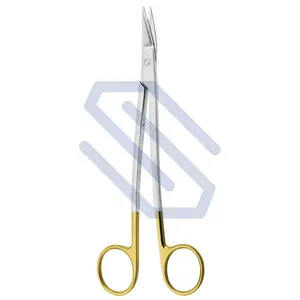 外科绷带胶剪刀迪恩曲锯边缘碳化钨剪刀17厘米外科器械不锈钢