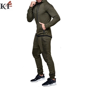 Conjunto Deportivo Personalizado al por Mayor con Logotipo para Hombre, Otoño, Unisex, Poliéster/Algodón, con Capucha, Antibacteriano, de Secado Rápido - Product Image 2