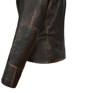 Veste de luxe pour hommes, en peau d'agneau, unisexe, décontractée, avec fourrure originale, nouveau Design classique, 2020 - Product Image 3