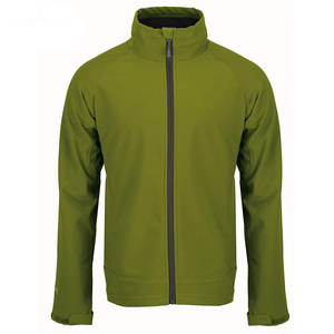 Veste d'extérieur personnalisée pour hommes Soft Shell coupe-vent imperméable col montant enduit traitement OEM/ODM fabricant - Product Image 6