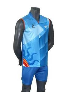 Maillot de badminton et de volley-ball sans manches personnalisé par sublimation, concevez votre propre chemise respirante en taille XXXS - Product Image 4
