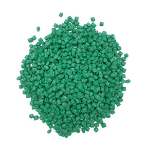 Top Manufacturer Hot Selling Raw Granules Resins Extrusion Grade Green Pellets <b>HDPE</b> Plastic Raw Materials - Product Image 1