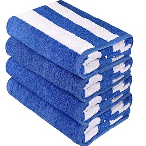 Ready Stock Custom Logo Print 100% Organic Cotton Gots Certificate Sublimation Recycle Hot Selling Customized Terry <b>Beach</b> <b>Towels</b> - Product Image 3