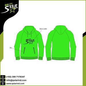 Sudaderas con capucha de lana de talla grande para hombre de alta calidad diseño personalizado bordado poliéster/algodón patrón sólido invierno liso teñido - Product Image 6