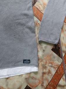 Pulls décontractés à manches longues en coton pour hommes, col rond, anti-plis, marque originale Overrun Clothing, fabriqués au Bangladesh - Product Image 4