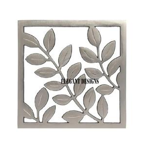 Flower Design Metal <b>Trivet</b> Gold Color Best Quality Vintage Affordable Metal <b>Trivet</b> Hotel and Restaurant Ware Fancy Metal <b>Trivet</b> - Product Image 2