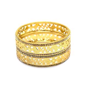 High Quality New Fashion <b>Gold</b>-<b>Plated</b> <b>Bangles</b> for Women Stylish Wedding Party Wear Bracelets Elegant Jewellery <b>Bangle</b> Bracelets - Product Image 3