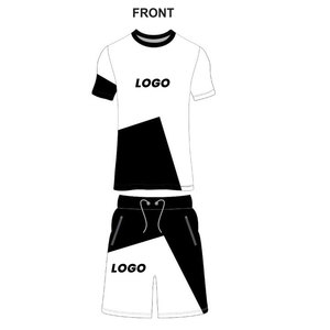 Ropa de calle, Conjunto de camiseta y pantalones cortos de verano para hombre, logotipo personalizado, el mejor diseño, conjunto de pantalones cortos de verano, ropa de hombre de alta calidad, conjunto corto de verano - Product Image 2