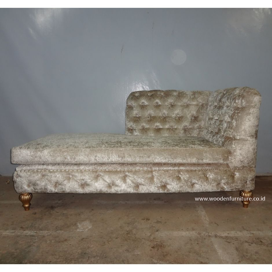 Современная стеганная диван-кровать, Современная шезлонг, европейская домашняя мебель