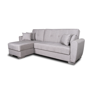 Storage Corner Size <b>Sofa</b> Cum Bed Gray Black Grey Color Modern Folding Turkish Furniture Corner L Shape Set Sofabed Hotel Lounge - Product Image 1