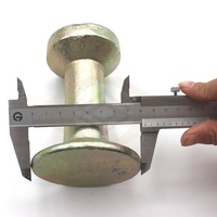 Ancre de levage en béton préfabriqué HDG 2,5T, ancre de levage rapide, ancre de levage de pied, ancre de levage de pied, fournitures de construction, Chine