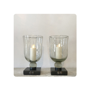 Bougie moderne en verre disponible en différentes couleurs Meilleure qualité en verre - Product Image 1