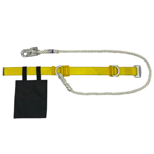 Arnés de Seguridad para Electricistas y Linieros Adela, Cinturón de 50 mm x 1200 mm, Cuerda de 14 mm x 1.5 m, Material de Poliéster, Hecho en Taiwán - Product Image 2