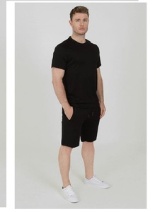 OEM Low MOQ Men Summer Collection Casual Wear Shirts and Shorts Summer <b>Twin</b> <b>Sets</b> - Product Image 2