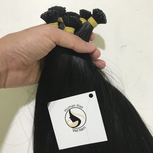 10A Unprocessed Black Virgin Human Hair Double Drawn Can Be Dyed Or Bleach I Tip Human Hair Extension 100g For Women - Product Image 5