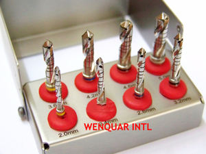 Brocas para Implantes Dentales, 8 Uds., Irrigación Interna, Acabado Pulido, Certificado CE, Instrumentos Quirúrgicos Dentales de Alta Calidad - Product Image 2