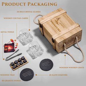 Whisky Stones Set <span class=keywords><strong>per</strong></span> uomo marito papà fidanzato <span class=keywords><strong>lui</strong></span> <span class=keywords><strong>per</strong></span> compleanno <span class=keywords><strong>anniversario</strong></span> di matrimonio san valentino bere <span class=keywords><strong>regali</strong></span> <span class=keywords><strong>regali</strong></span> fantastici - Product Image 3