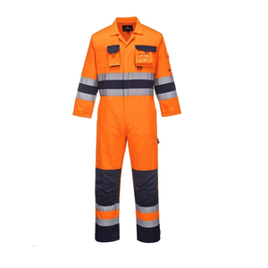 Uniformes de trabajo de poliéster 100% de nueva calidad, ropa de trabajador barata orientada a la exportación de Bangladesh, adultos, incluye pantalones, chaleco, construcción - Product Image 5