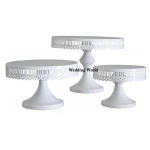 Soporte de pastel de metal decorativo de lujo Soporte de pastel ecológico hecho a mano de calidad superior - Product Image 5